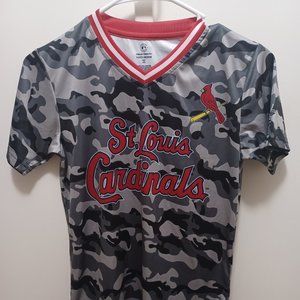 St Louis Cardinals camo youth shirt
